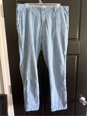 Women's Chambray Casual Pants
